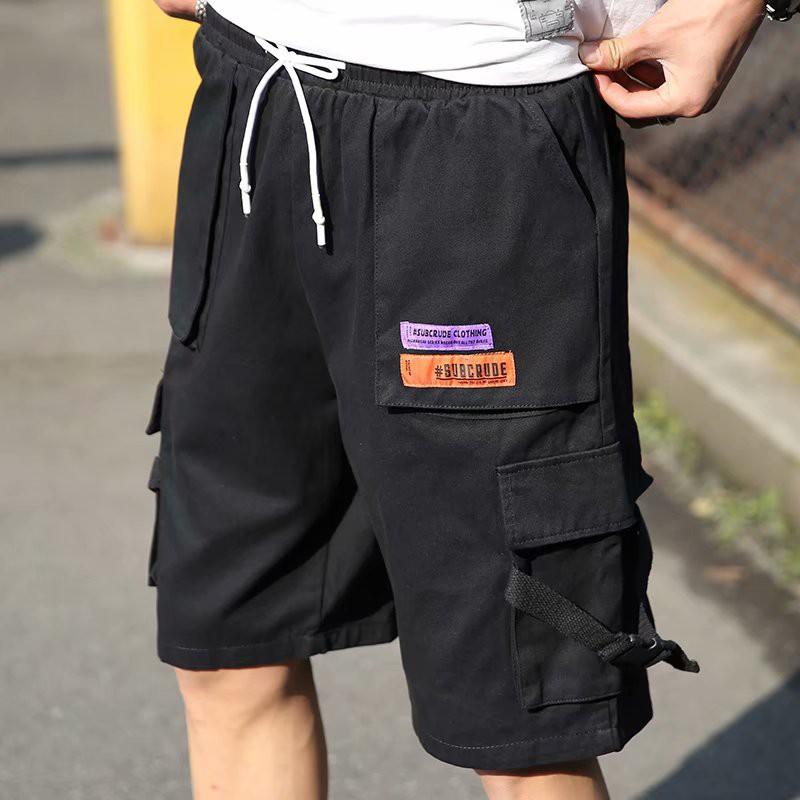 Quần Đùi Nam Dáng Rộng Có Túi Cá Tính