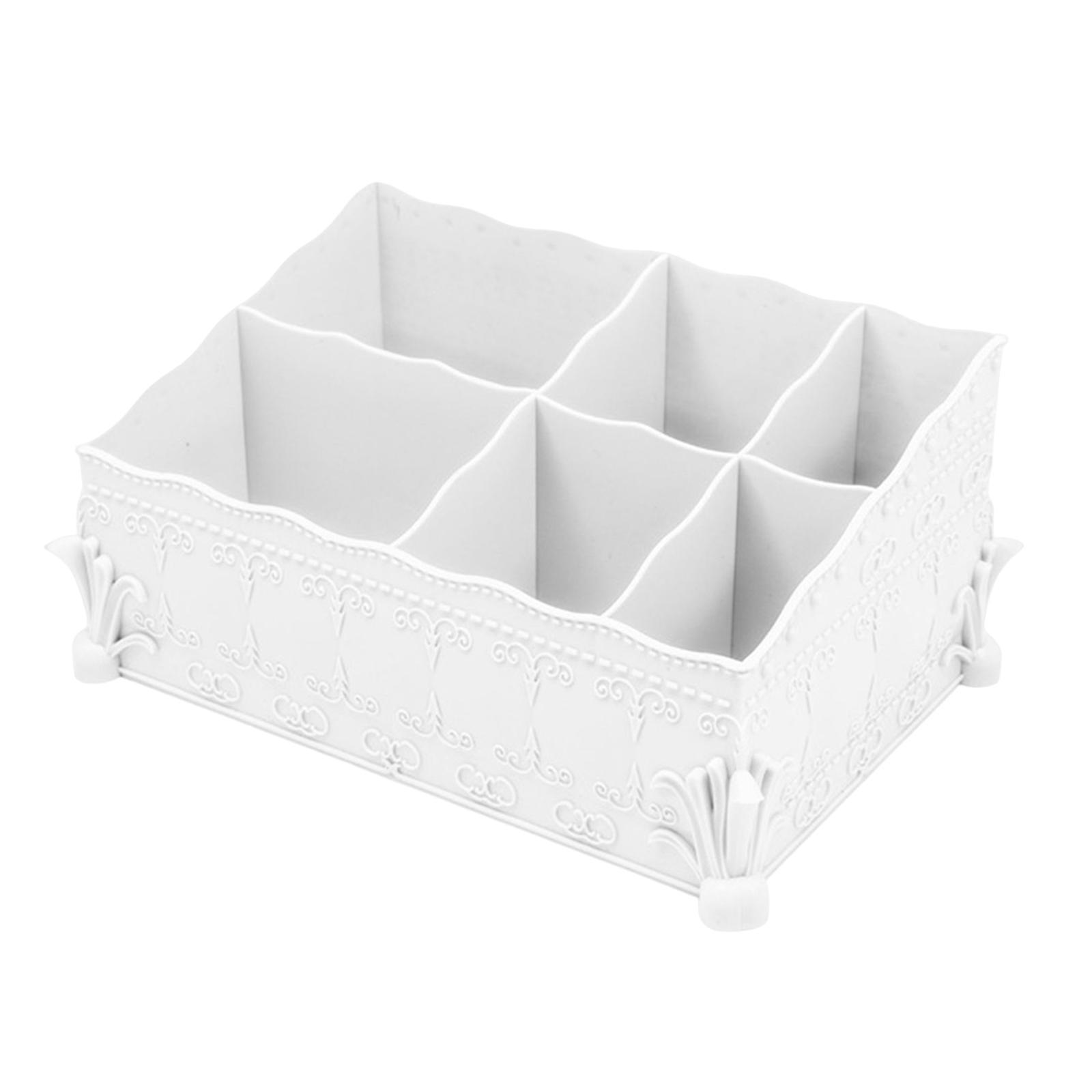 Cosmetic Storage Box Large Capacity  Dresser Desktop Organizer for Bedroom Home