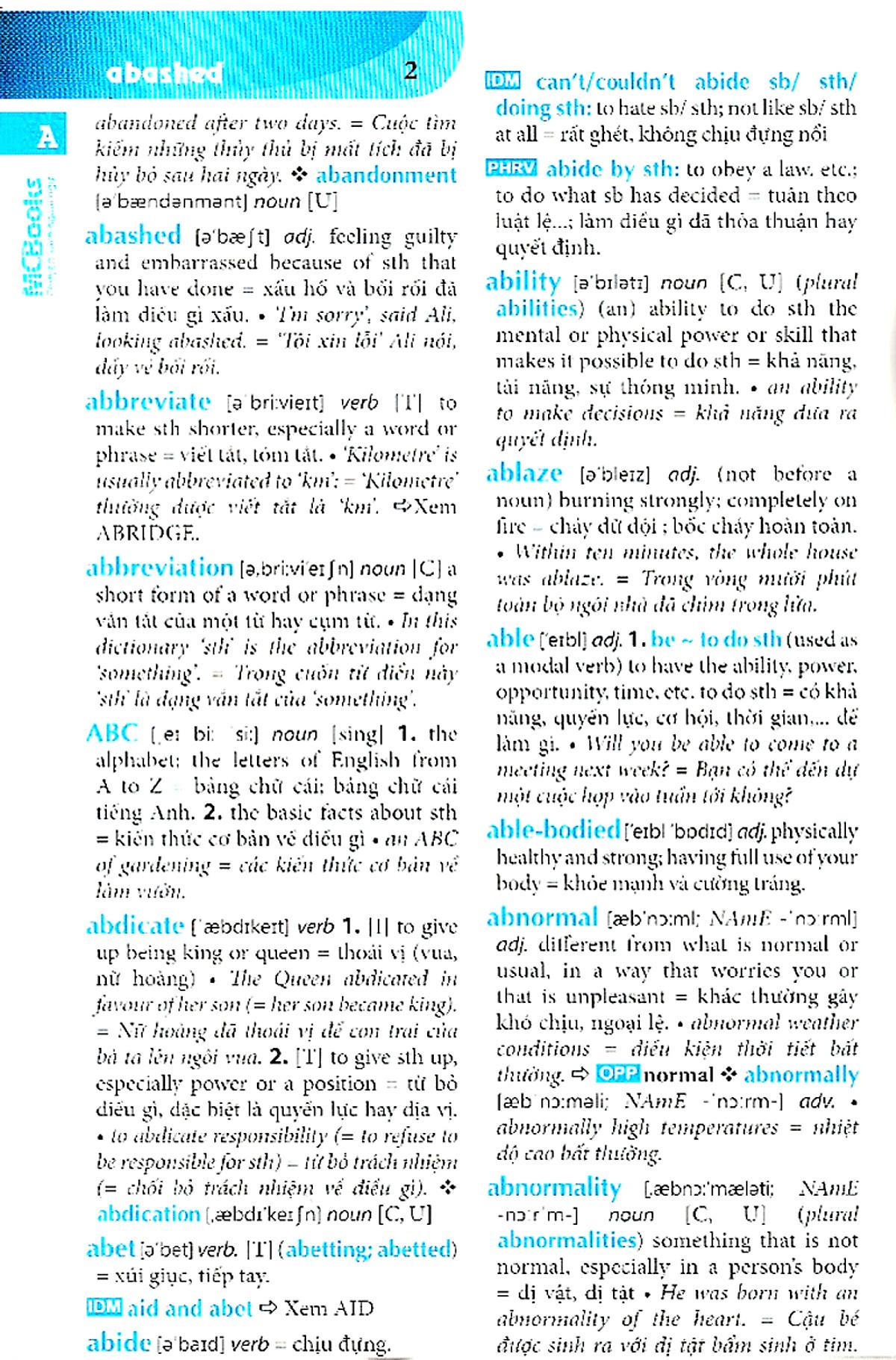 Từ Điển Oxford Anh - Việt