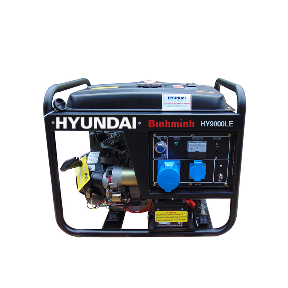 Máy phát điện HYUNDAI chạy xăng 6 KW ( Đề nổ )