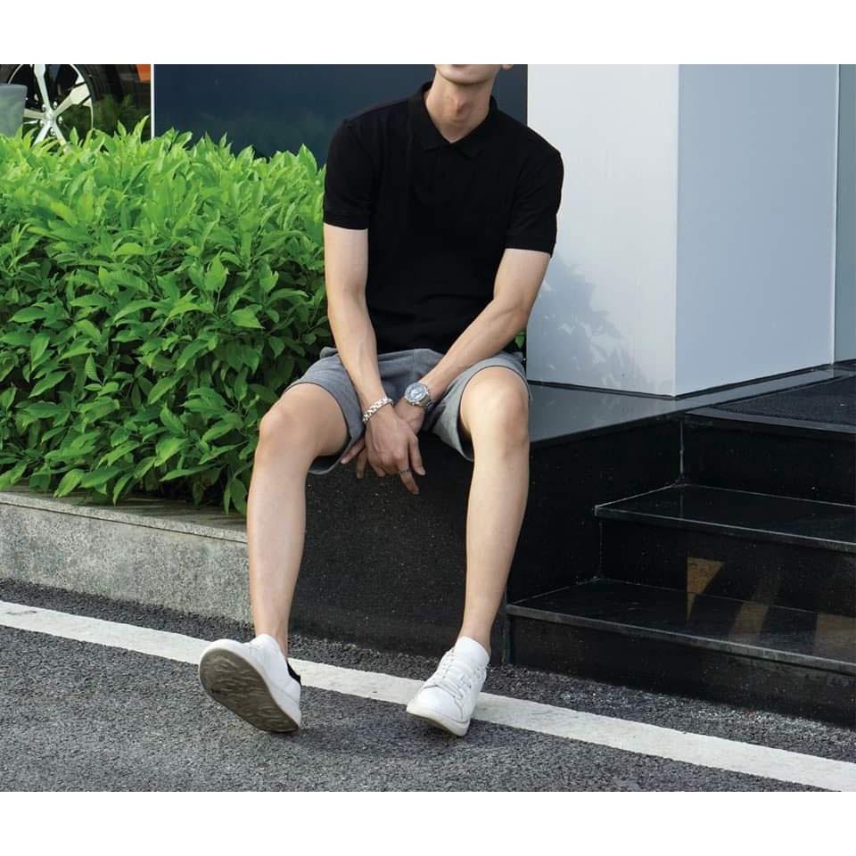 Áo Polo Nam Có Cổ Cao Cấp Co Giãn Nhiều Màu Sắc,Trung Niên , Trẻ Trung, Lịch Lãm Bền Rẻ AL37