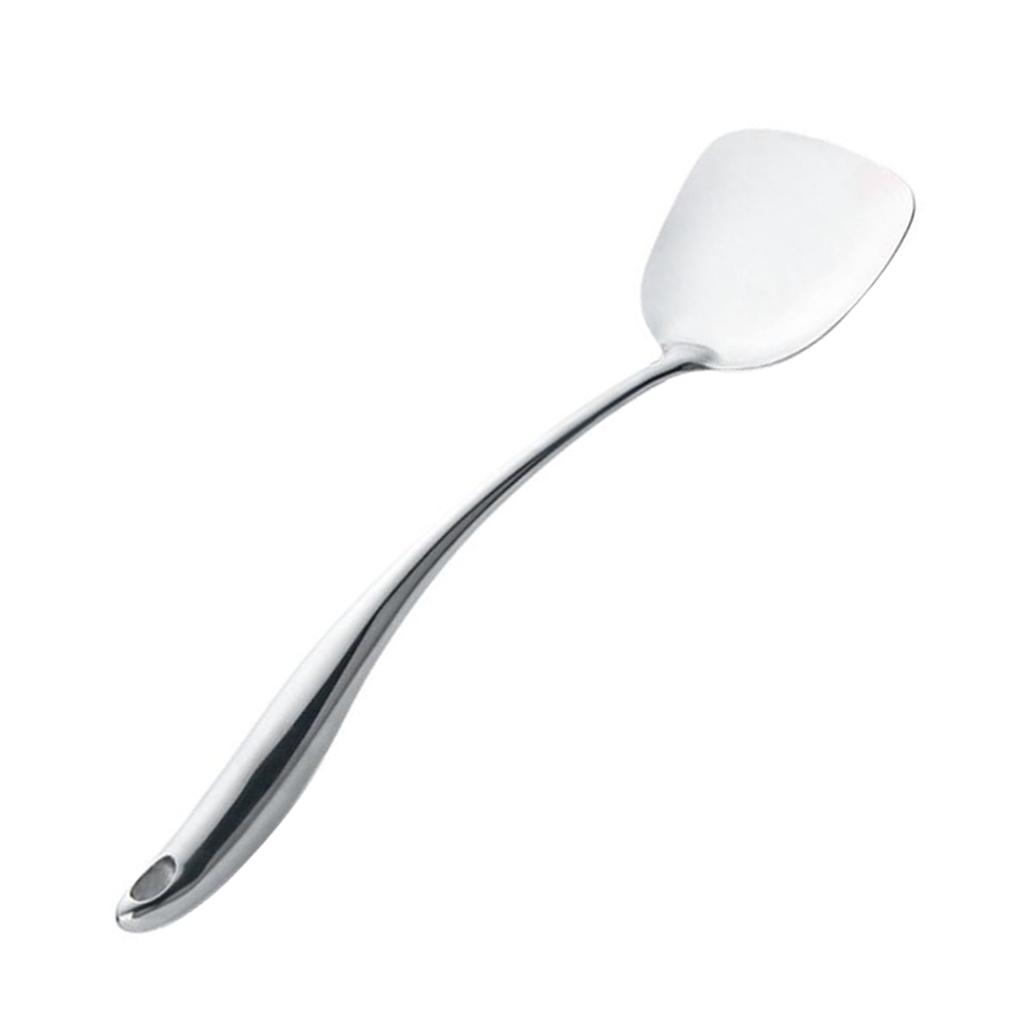 Kitchen Cooking Utensil - Nonstick Stainless Steel Spatula Ladle Spoon Colander Slotted Turner