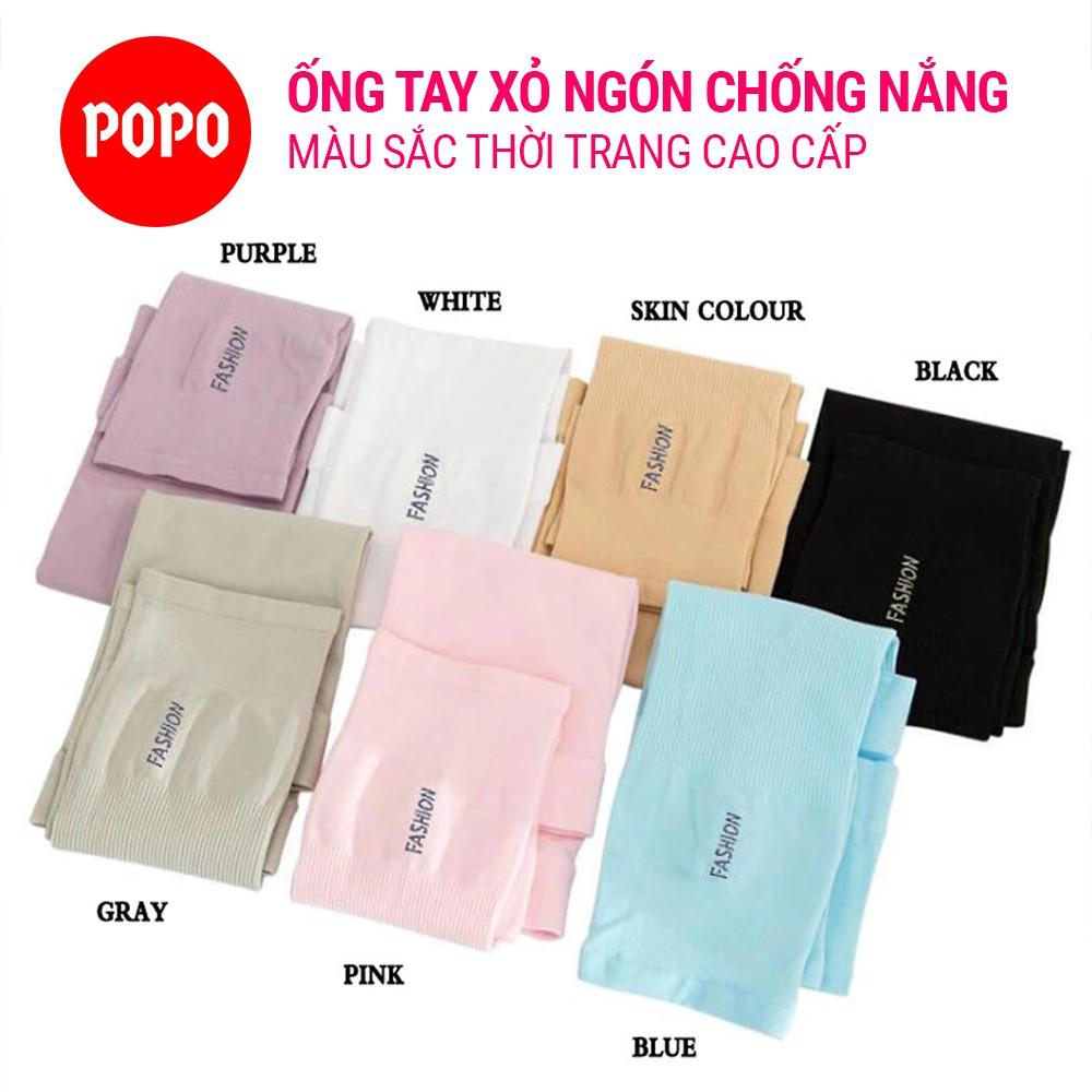 Bao tay chống nắng SPORTY loại dày chống tia UV chất vải làm mát có giãn 4 chiều