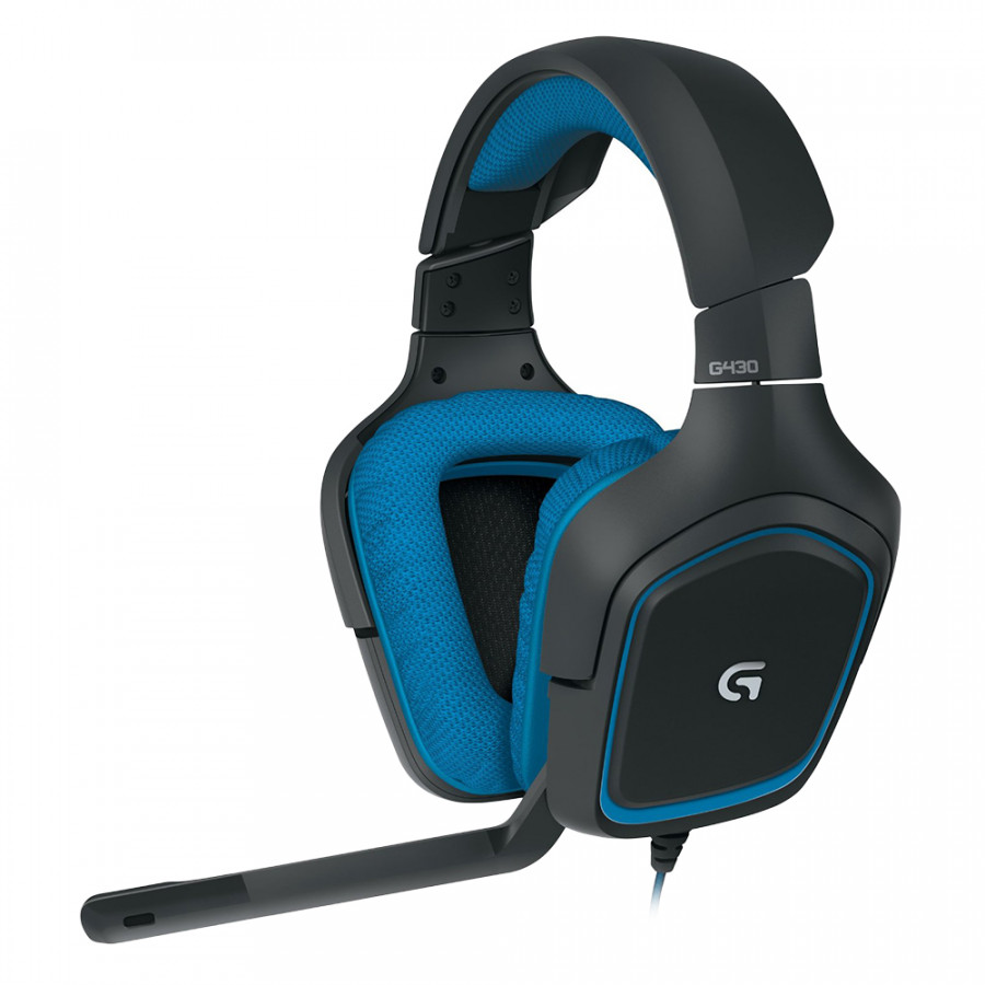 Tai Nghe Chụp Tai Gaming Logitech G430 7.1 Surround – Hàng Chính Hãng