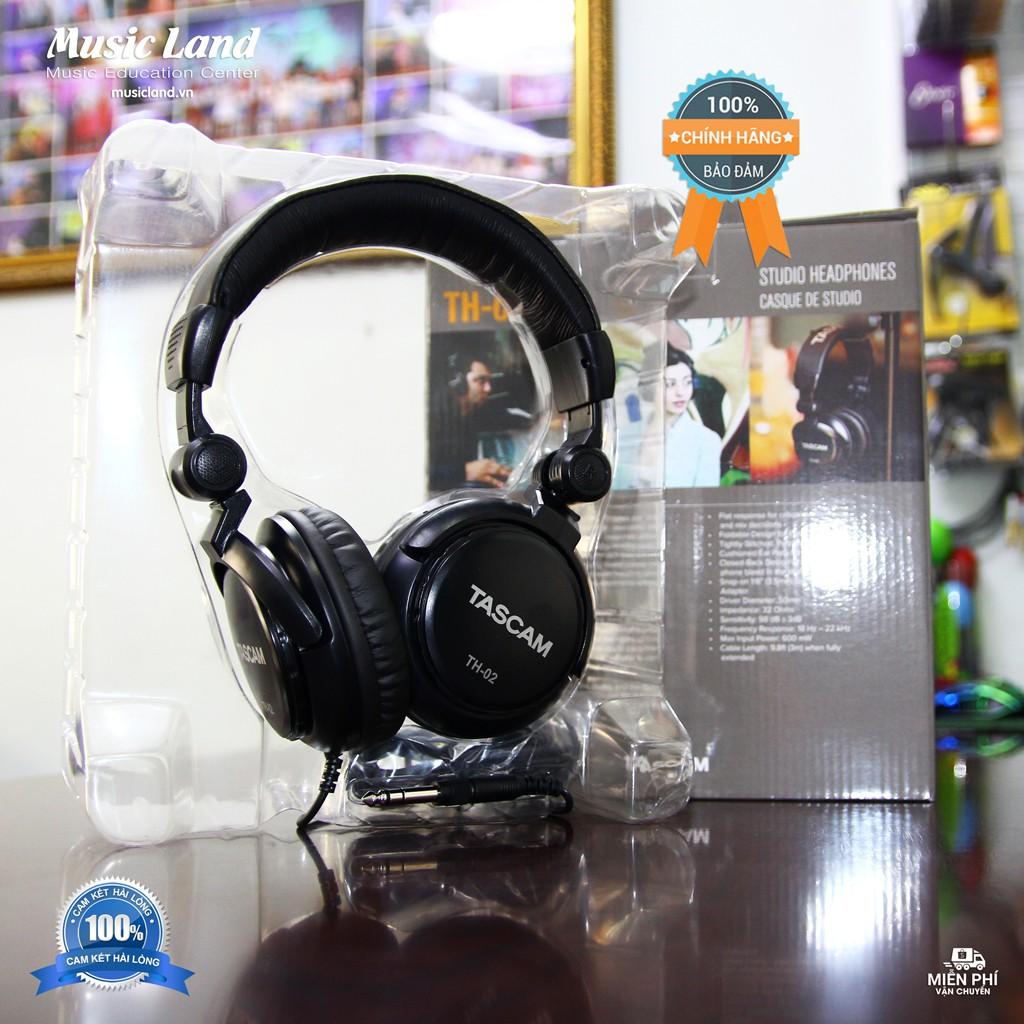 Tai Nghe Kiểm Âm TASCAM TH-02 - Hàng Chính Hãng