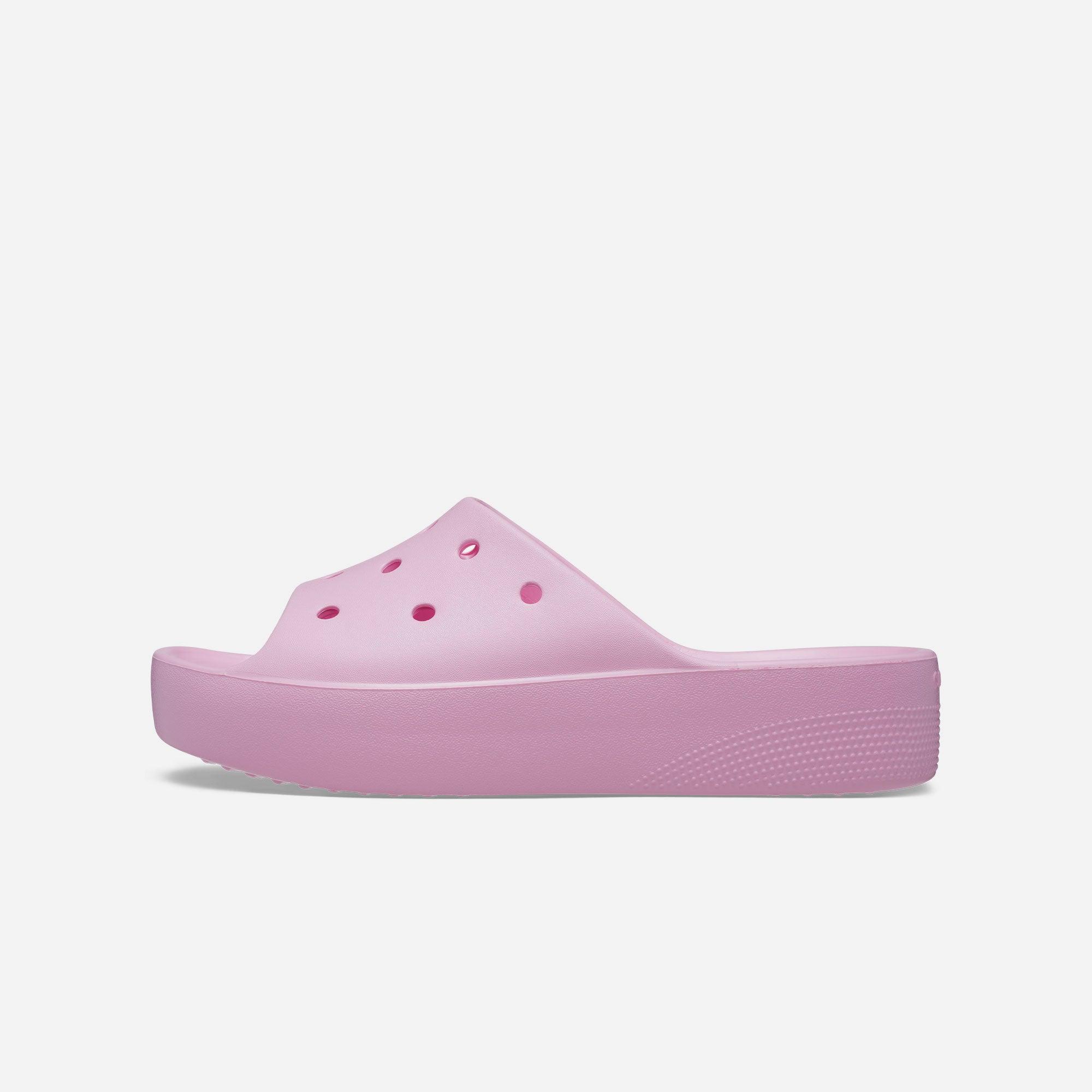 Dép quai ngang nữ Crocs Classic Platform - 208180-6S0