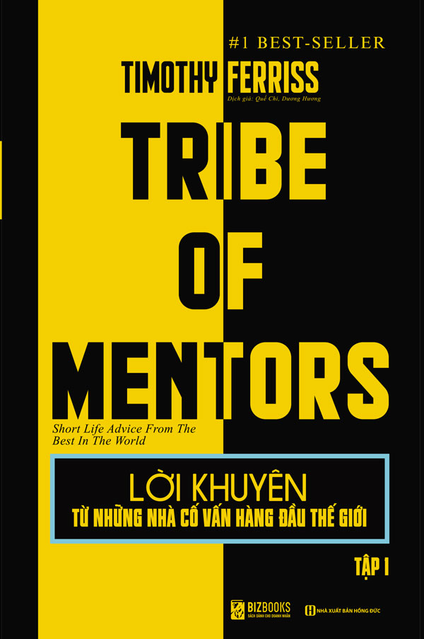 Hình ảnh Bộ 2 Cuốn Sách  Lời khuyên từ những nhà cố vấn hàng đầu thế giới – Tribe of mentor (Tập 1) và  (Tập 2) kt