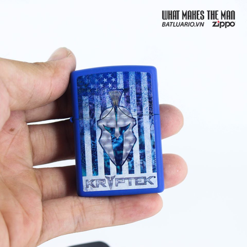 Bật Lửa Zippo 49179 – Zippo Kryptek Royal Blue Matte