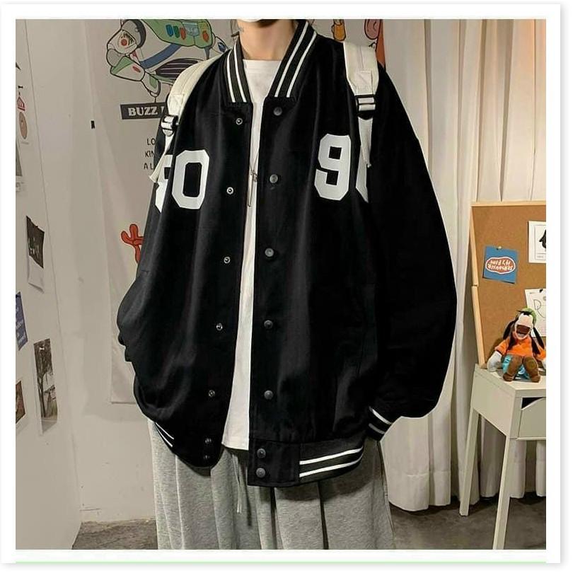 Áo Khoác Dù Kiểu Bomber 2 lớp in Số 8092 Ngầu B.By