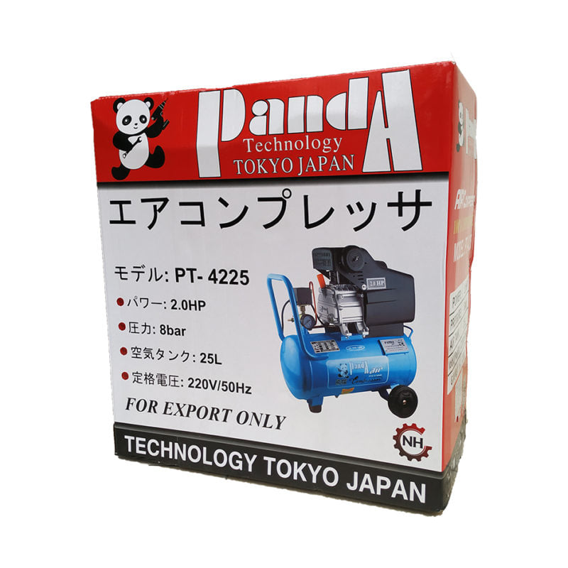 Máy Nén Khí Có Dầu Liền Trục Panda PT-4225 2HP 25L- Hàng Chính Hãng