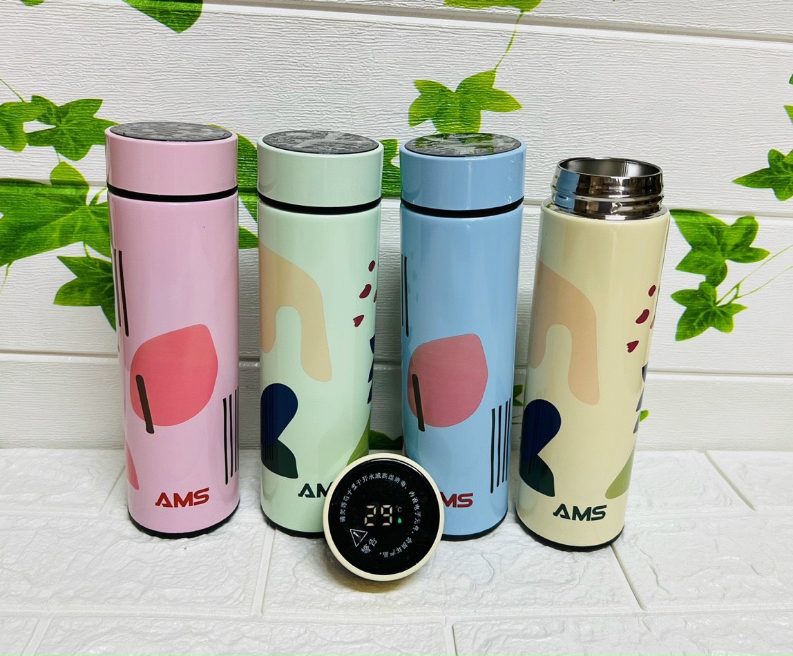 Bình giữ nhiệt nắp hiển thị nhiệt độ 500ml