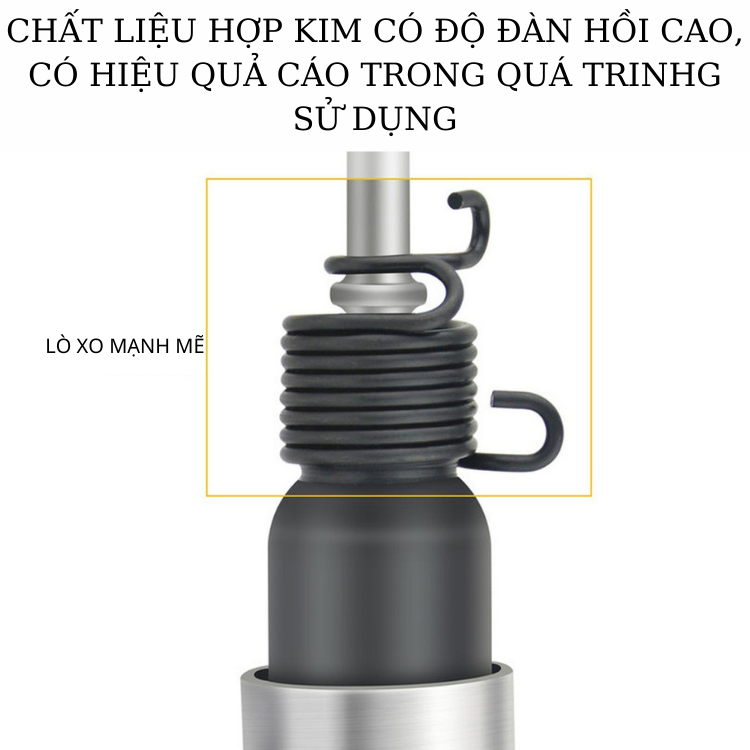 Bộ Búa đục nén khí công nghiệp, đục pê tông cầm tay 150mm