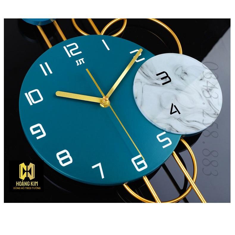 Đồng hồ treo tường đồng hồ trang trí decor phong cách hiện đại kiểu dáng mới nhất size 34x66cm và 40x80cm