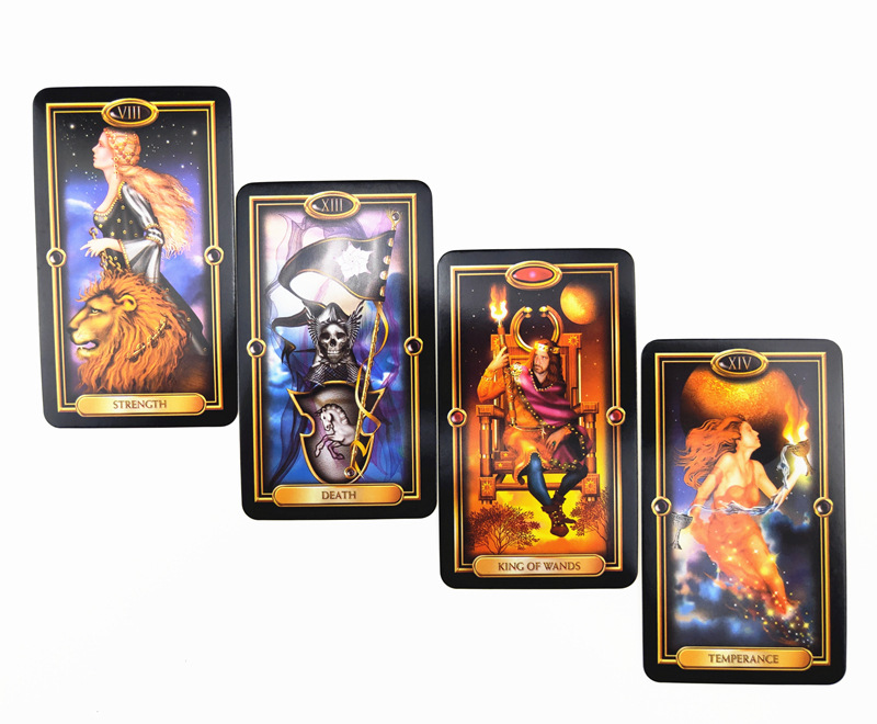 Combo Bộ Bài Bói Guidance of Fate Easy Tarot Card Cao Cấp Bản Đẹp và Túi Nhung Đựng Tarot và Khăn Trải Bàn Tarot