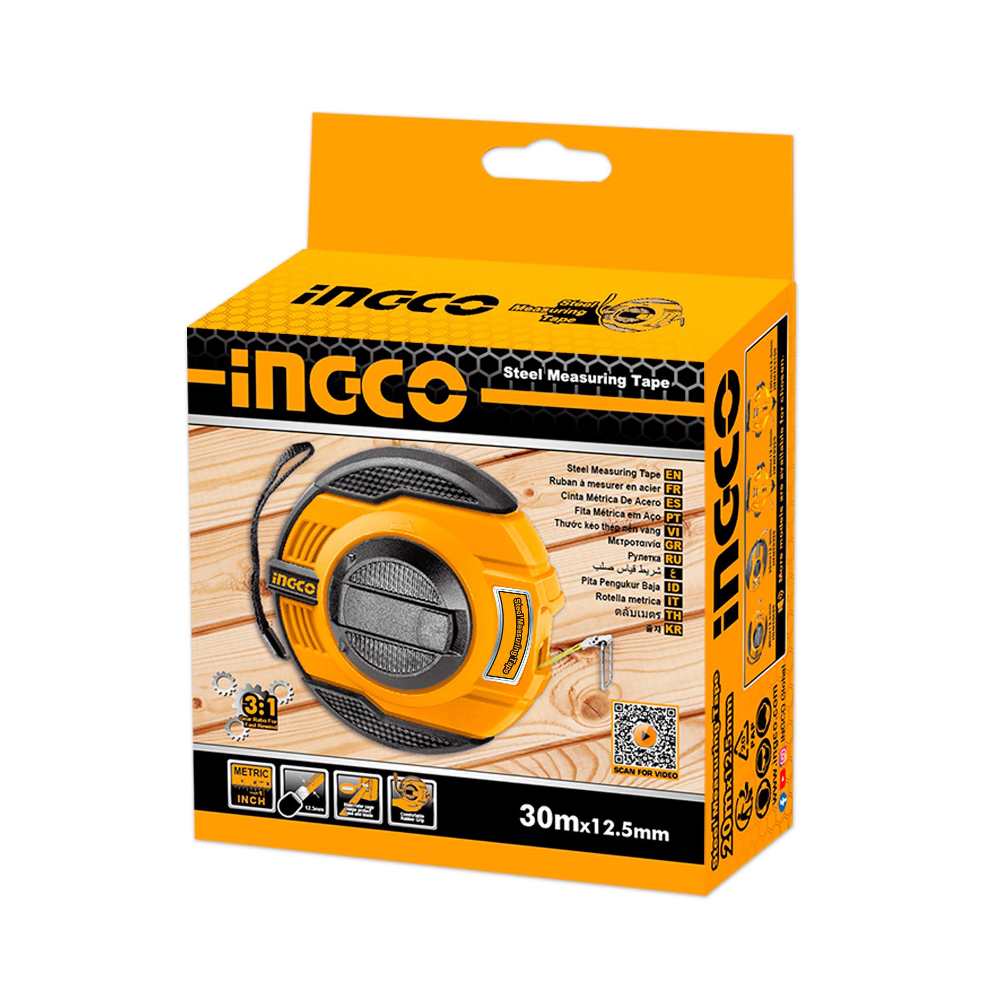 Thước cuốn thép  ingco HSMT8420