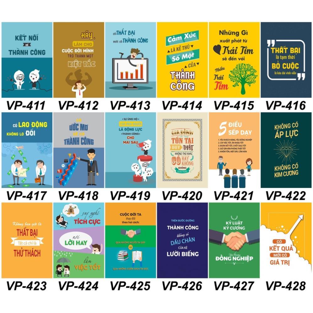 Hơn 1000 mẫu tranh văn phòng treo tường tạo động lực, tranh slogan giá rẻ chỉ 39k