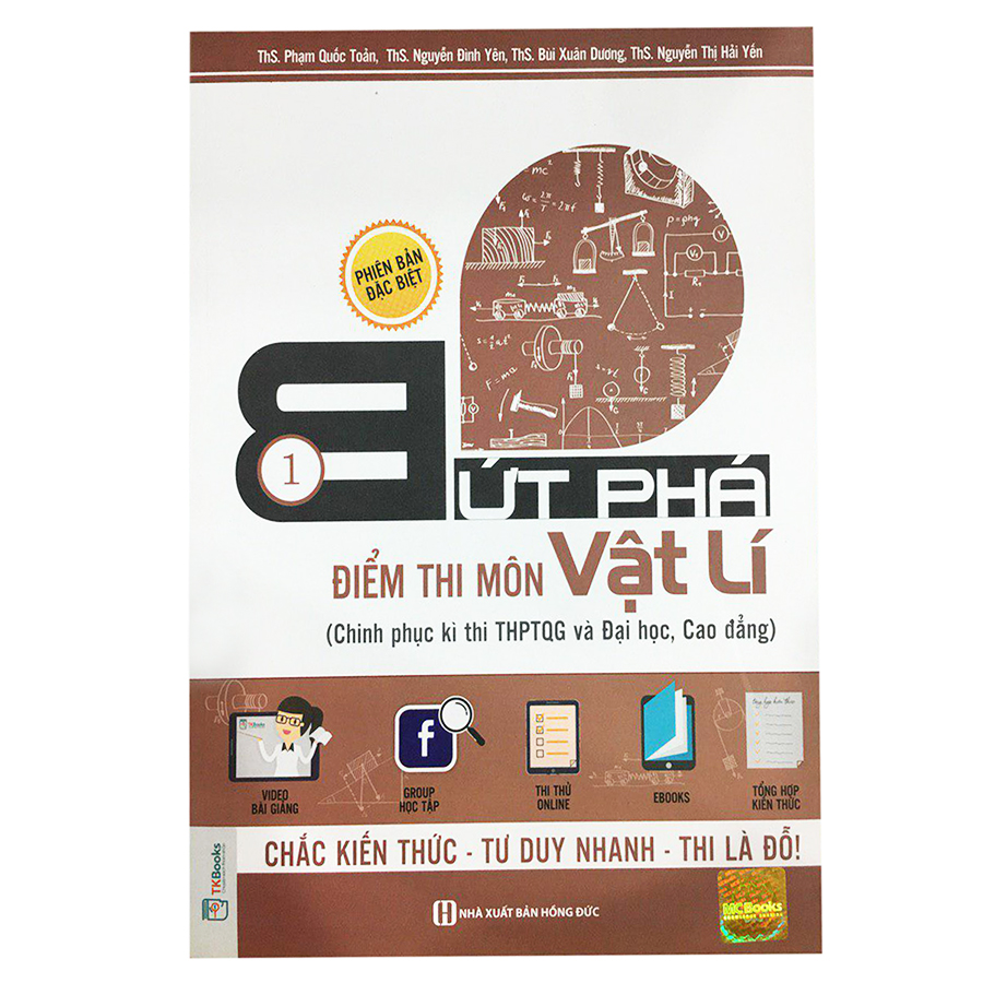 Bứt Phá Điểm Thi Môn Vật Lí 1 - 2019 - Tích Hợp Video Bài Giảng + Thi Thử Online