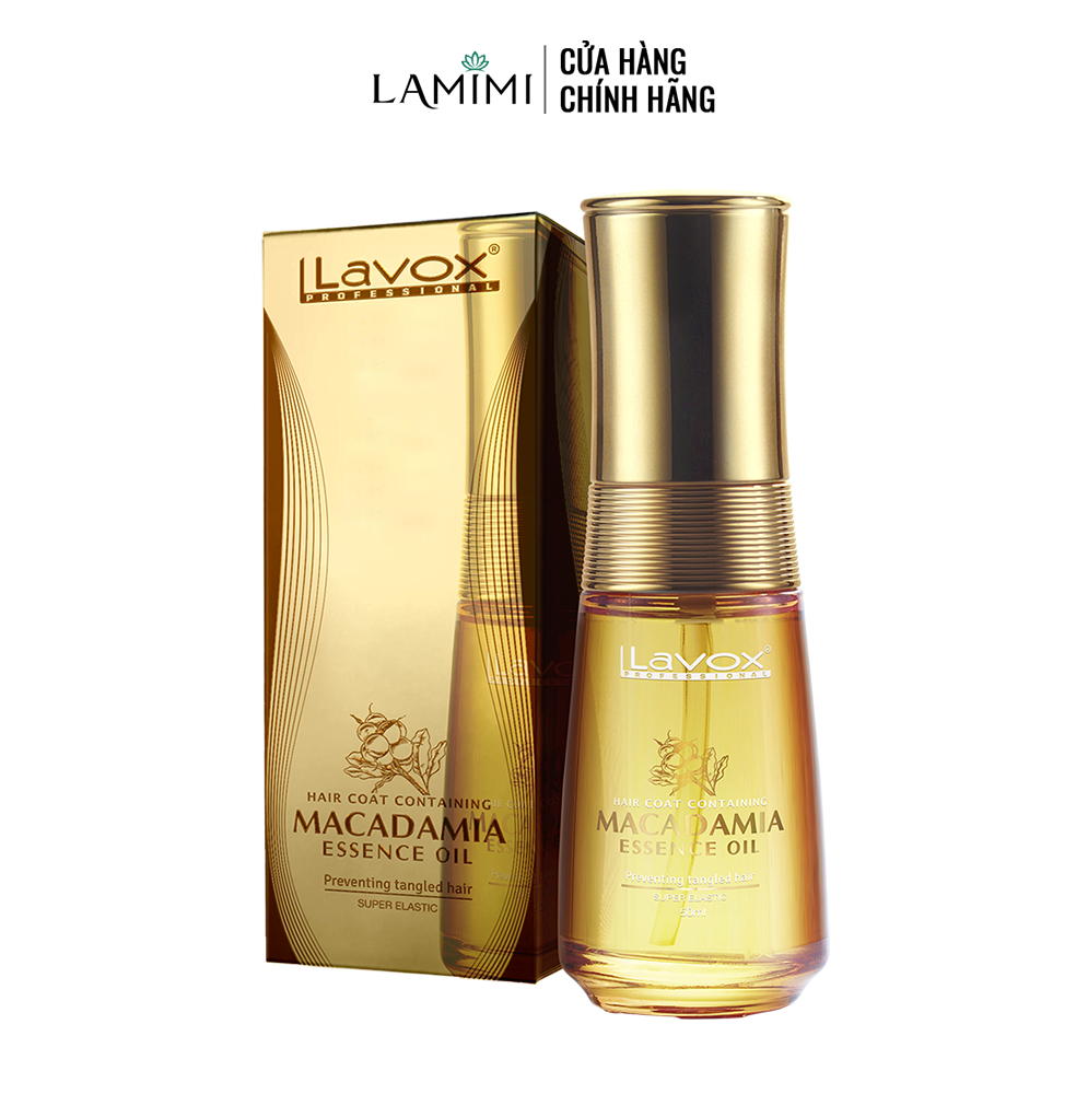 Tinh Dầu Macadamia Chống Rối Tóc Lavox
