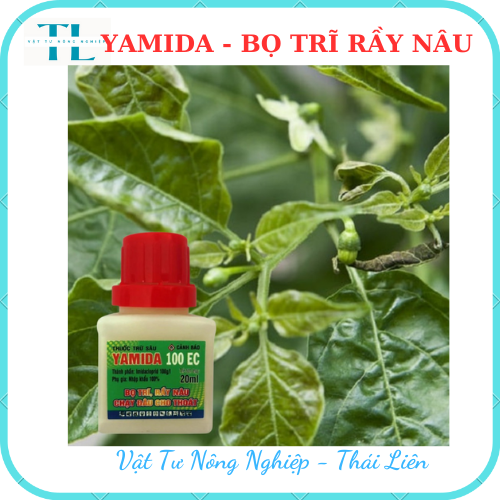 Chế phẩm sinh học chuyên bọ trĩ Yamida 100EC - chai 20ml - vua diệt bọ trĩ, các loại cô trùng