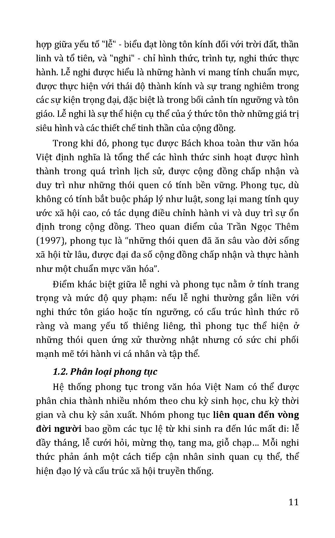 Phong Tục Lễ Nghi (Tủ Sách Văn Hoá Việt Nam)