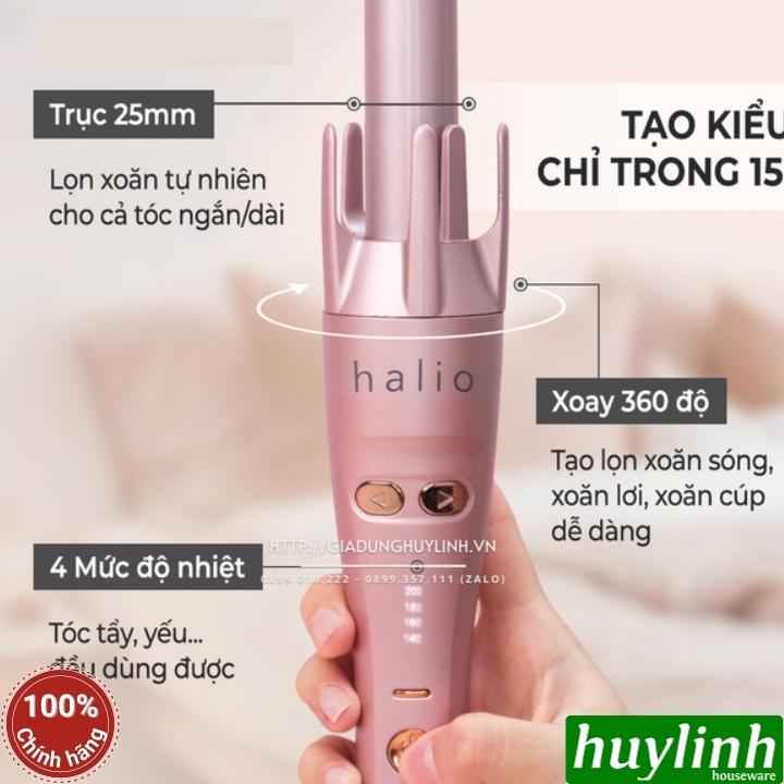 Máy uốn - duỗi - tạo kiểu tóc ion âm Halio Auto Rotating Hair Curler - Hàng chính hãng