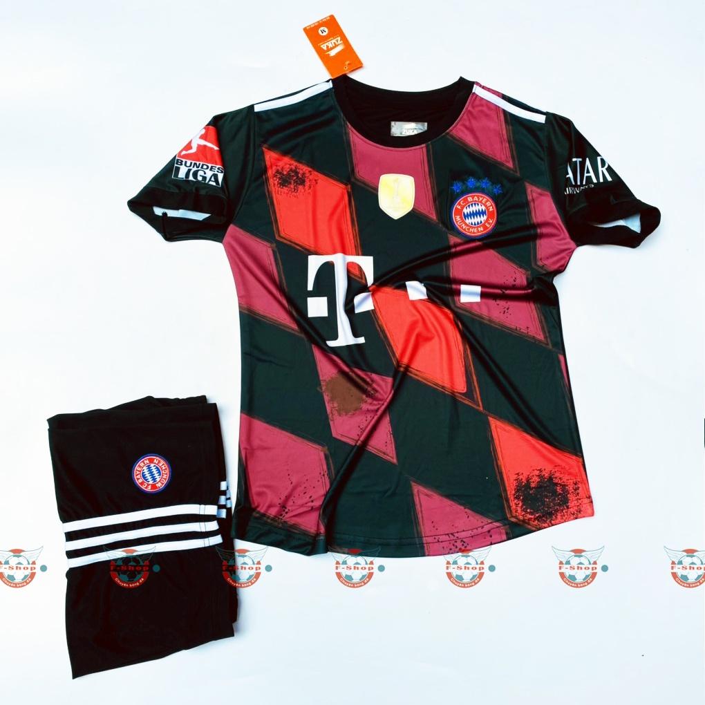 Bộ quần áo bóng đá câu lạc bộ Bayern Munich 2021 CLB giải Bundesliga