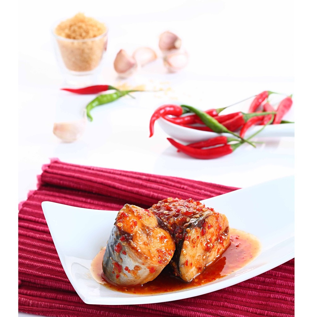 COMBO 6 Hộp Cá Chiên Sốt Tương Ớt Pompui 155g