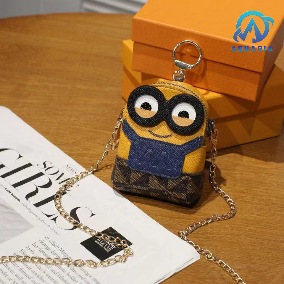 Túi Đeo Chéo Nữ Dạo Phố Minion Dễ Thương Giá Rẻ Thời Trang Phong Cách Hàn Quốc