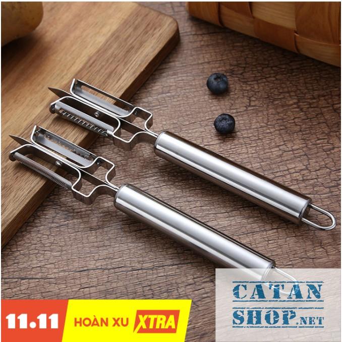 Dụng cụ gọt vỏ củ quả bằng inox cao cấp,dụng cụ bào sợi đa năng tiết kiệm thời gian,tiện lợi-GD393-daobao