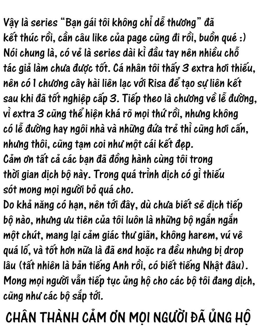 bạn gái tôi không chỉ dễ thương... chapter 178.3 35