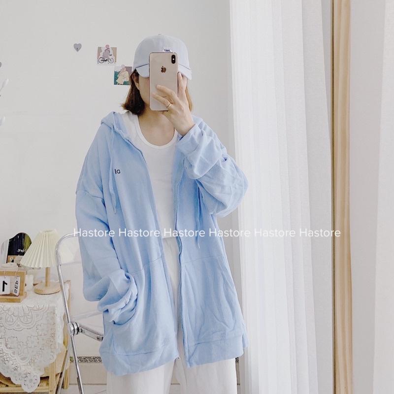 Áo khoác nỉ tăm dày dặn form to