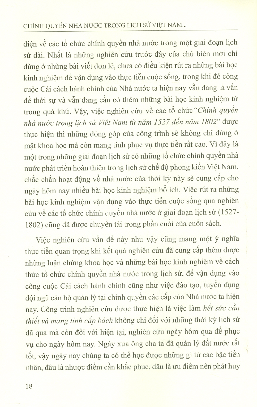 Chính Quyền Nhà Nước Trong Lịch Sử Việt Nam Trong Lịch Sử Việt Nam