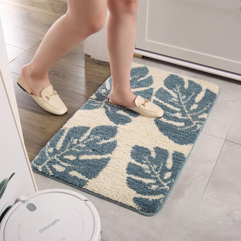 Các cửa nhập mới thảm cửa thảm phòng tắm phòng tắm nhà tắm thấm nước chống trơn trượt thảm thảm.