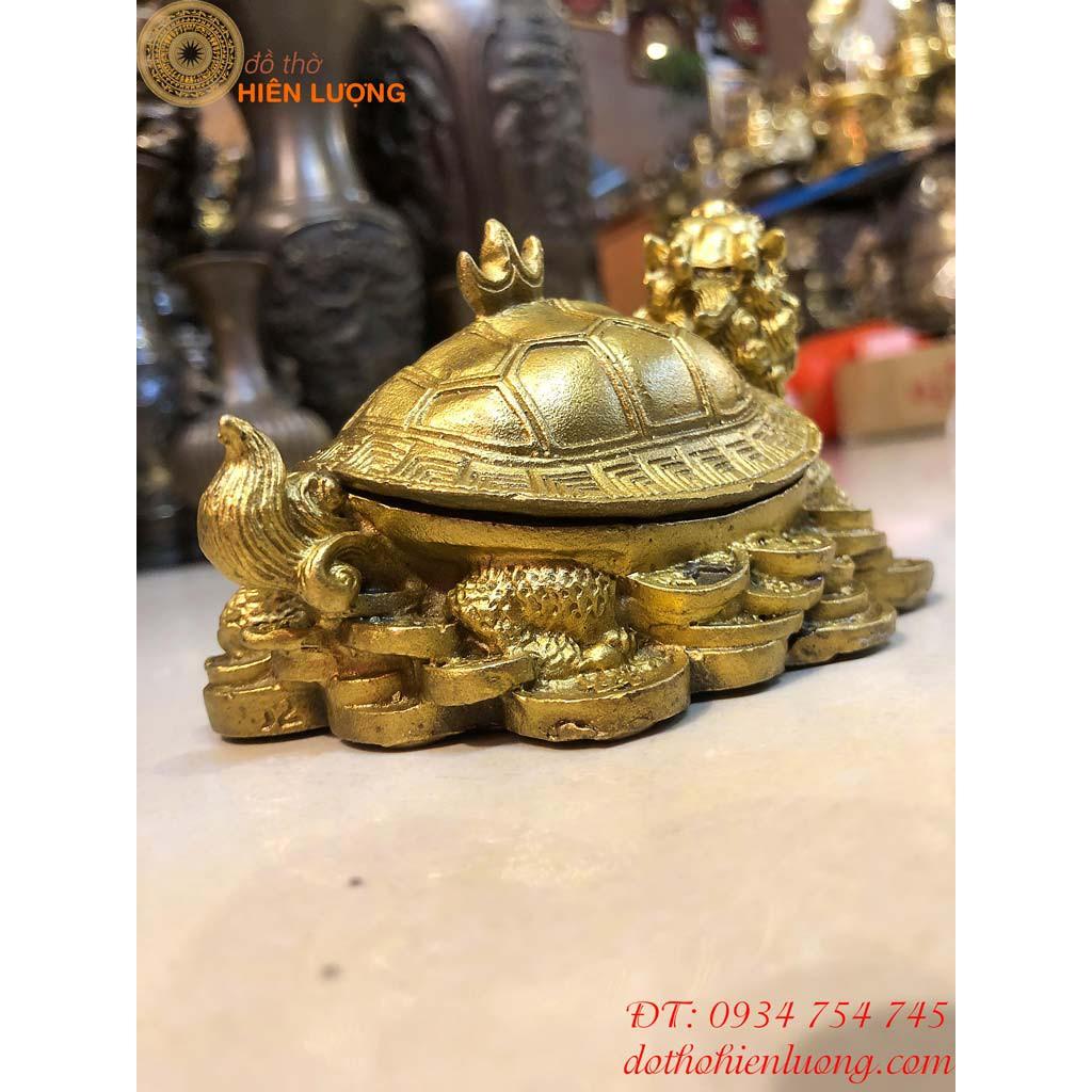 Long Quy Nắp Mai Mở-Rùa Đầu Rồng