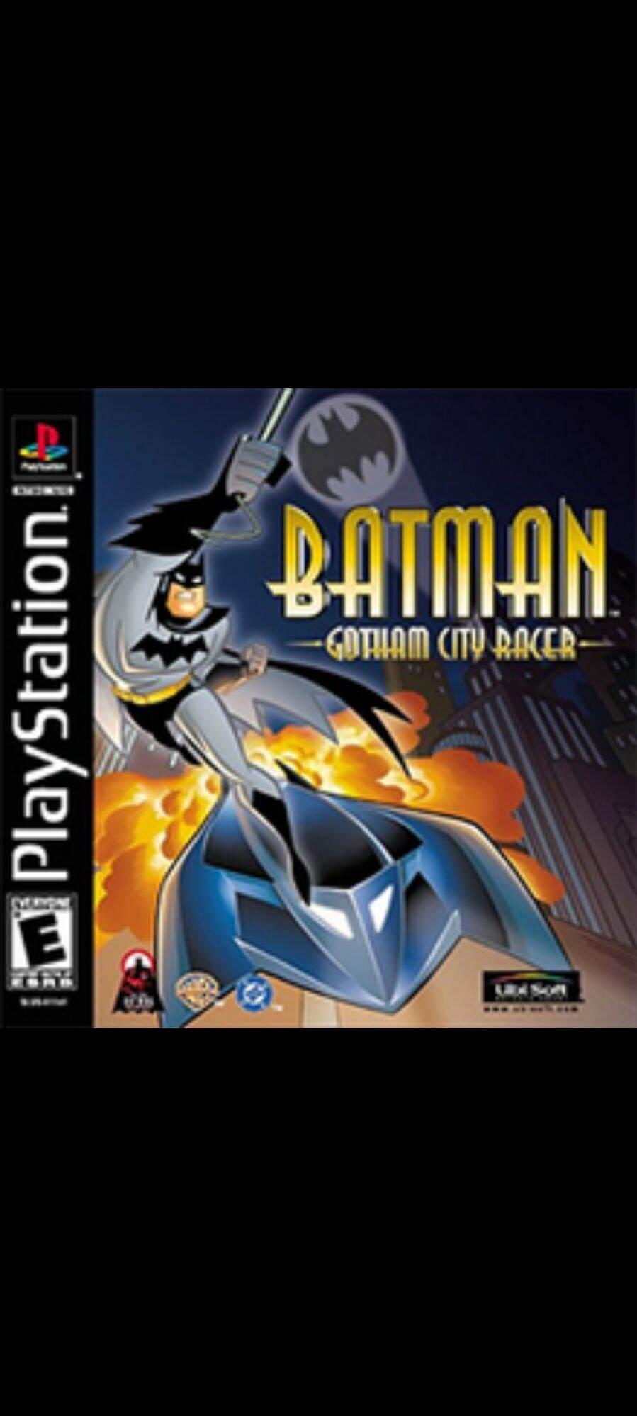 [HCM]Game ps1 batman gotham city racers