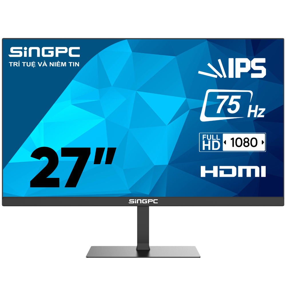 Màn hình SingPC IPS 27.0 inch (Q27F75-IPS) - Hàng chính hãng