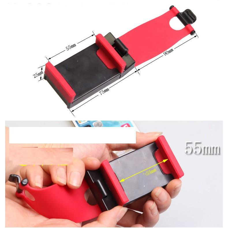Giá gắn điện thoại trên vô lăng ô tô