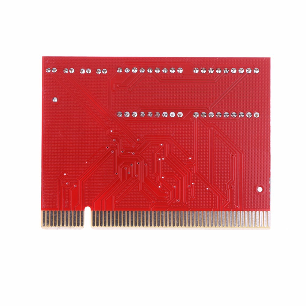 Card test Mainboard 4 số dùng cho main có khe cắm PCI Đỏ