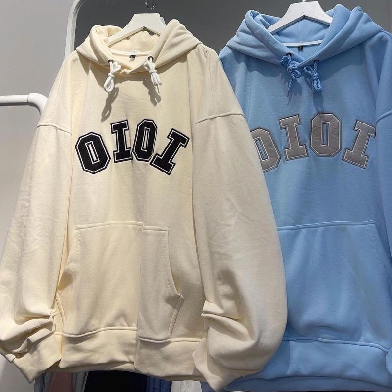 Áo Hoodie Dáng Rộng OIOI ulzzang
