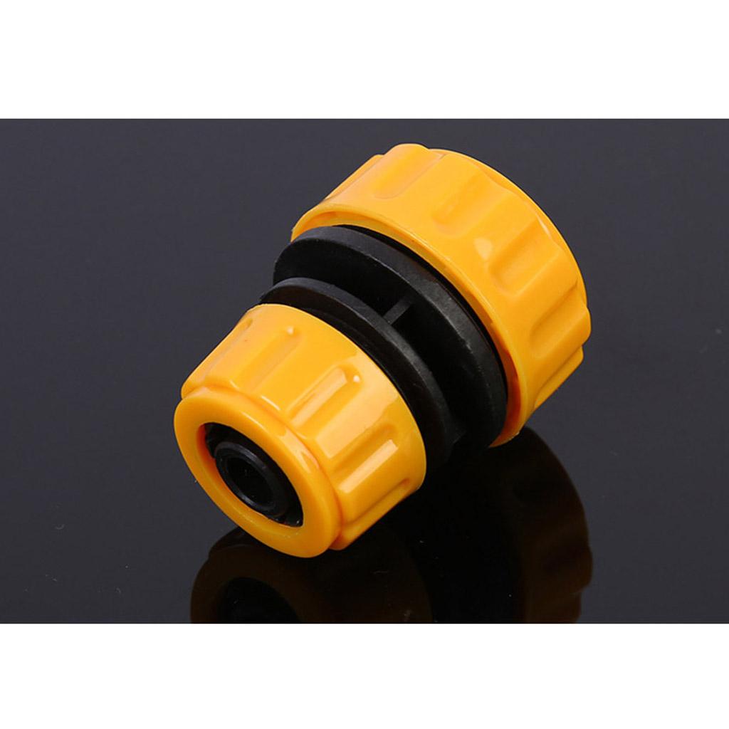 2Pcs 1/2" To 5/8" Water Hose Pipe Connector Connection Fitting Adapter