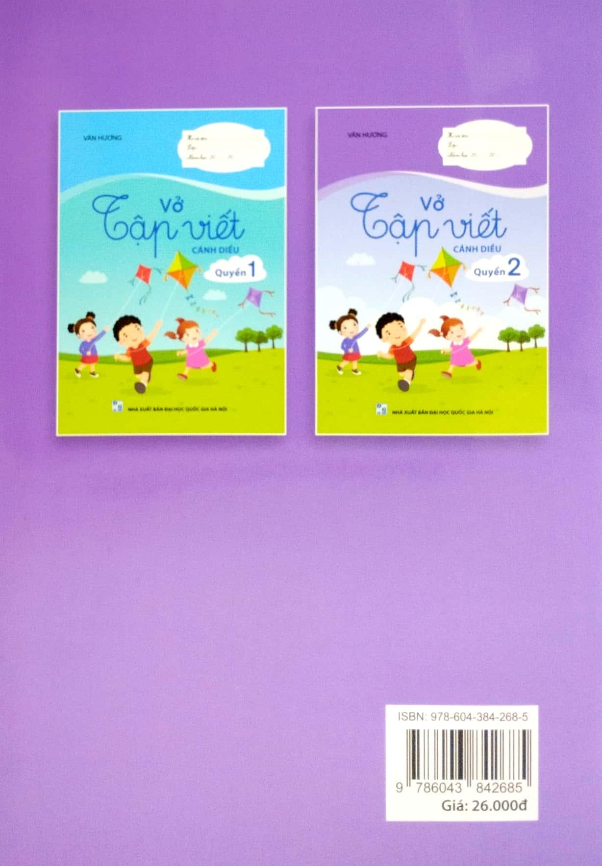 Vở Tập Viết Quyển 2 - Cánh Diều