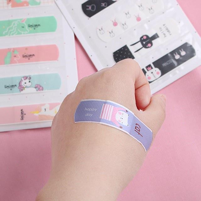 Hộp 100 miếng băng keo cá nhân HÌNH THÚ siêu cute - Băng cá nhân HÌNH THÚ