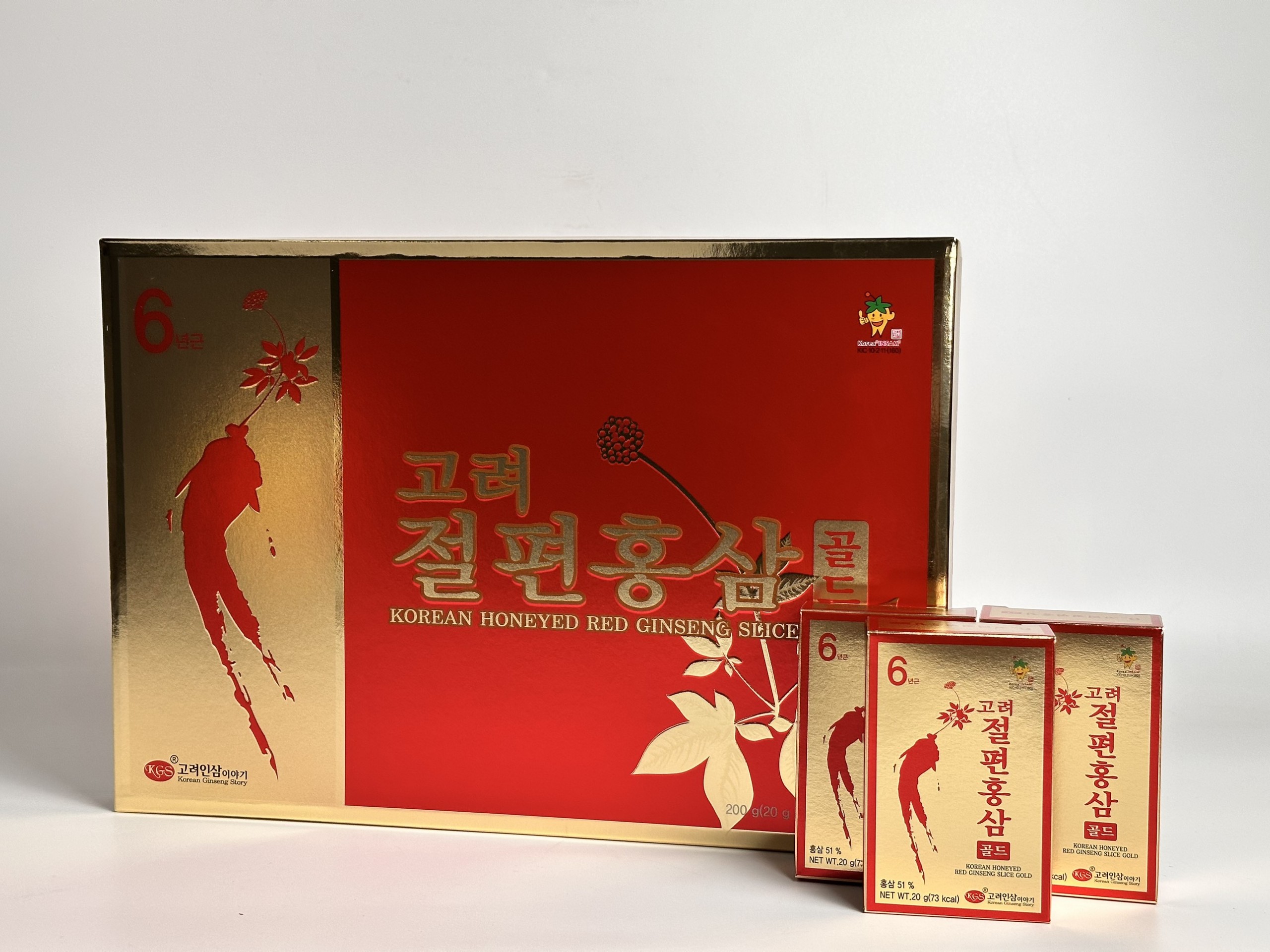 Hồng Sâm Lát Tẩm Mật Ong KGS