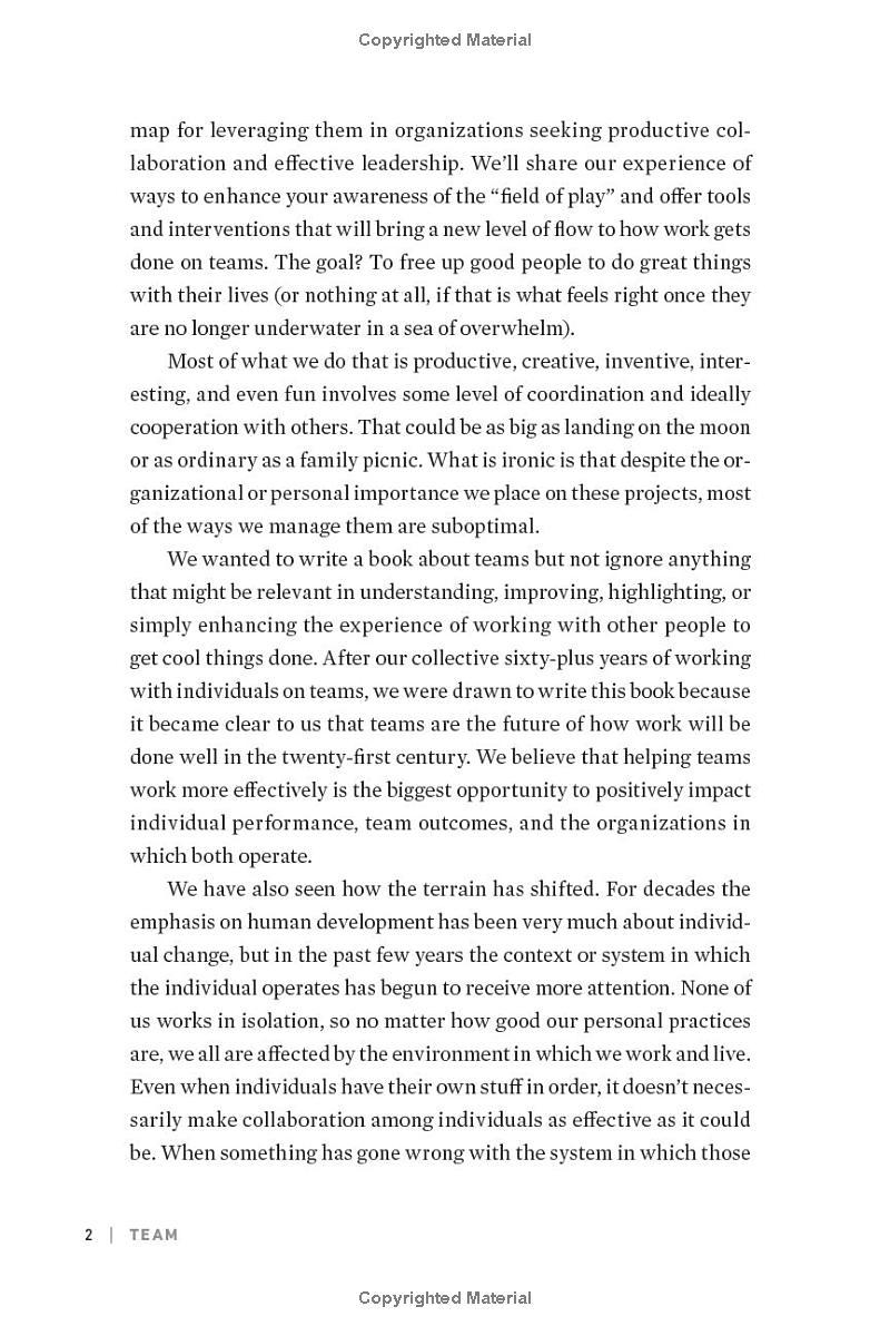 Sách ngoại văn: Team - Getting Things Done With Others