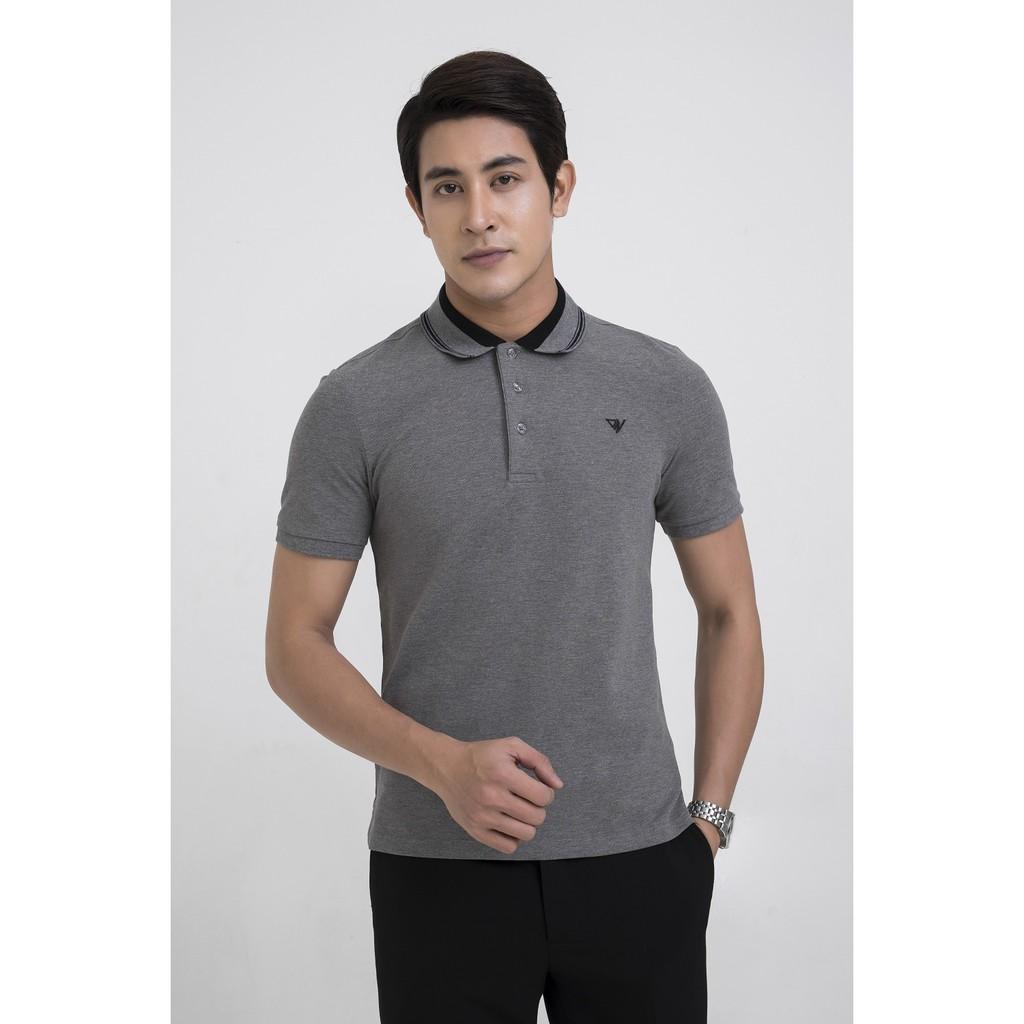 Áo thun polo nam 10 màu cao cấp họa tiết cổ viền chất cotton mềm mịn thấm hút mồ hôi chính hãng DARNELL DN02-10