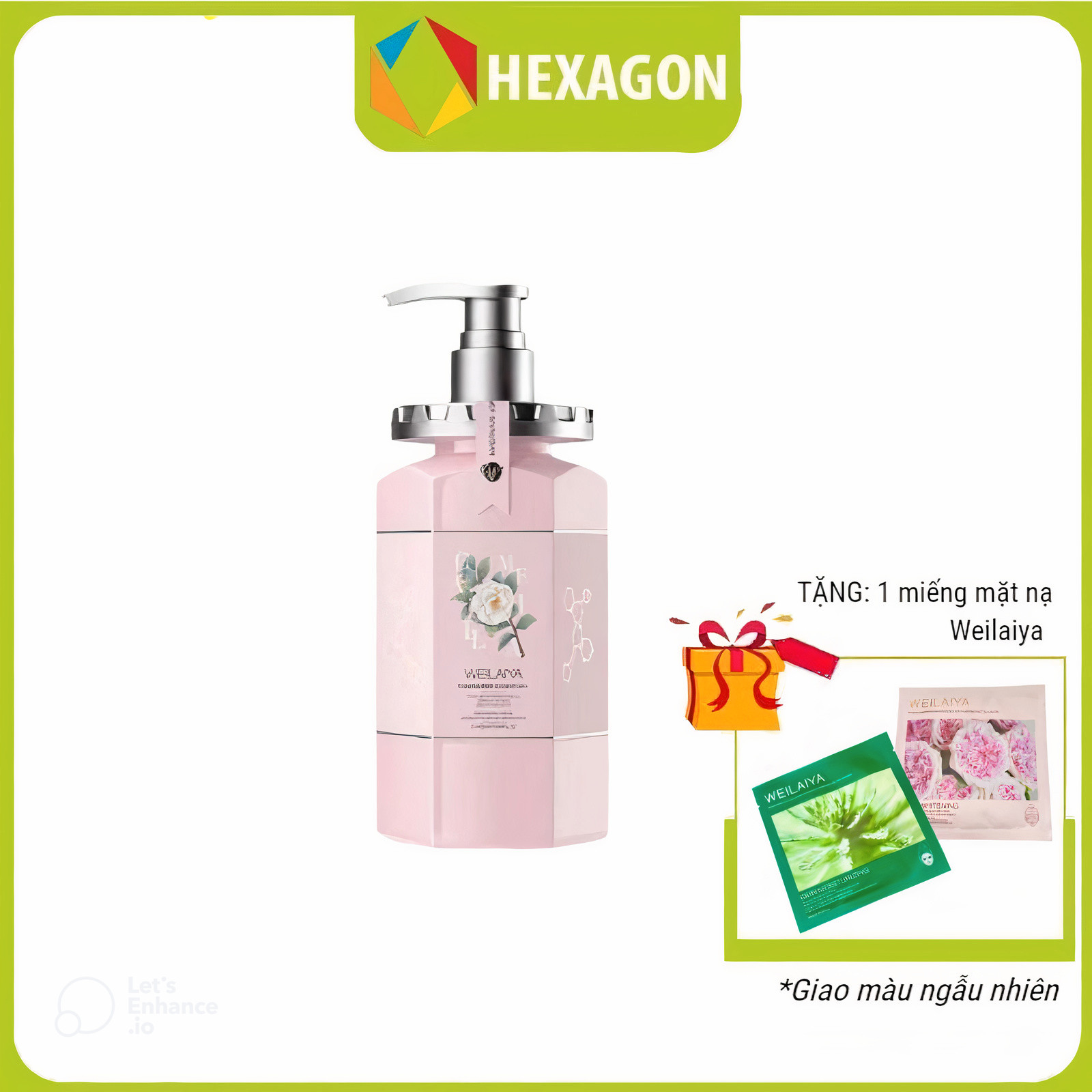 Sữa Tắm Trắng Da Hoa Trà Weilaiya Niacinamide Shower Gel - Hương nước hoa ngọt ngào 450ml