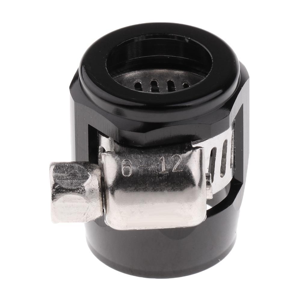 Replacement AN6 Hose End Finisher Aluminium Oil Water Pipe Clamp