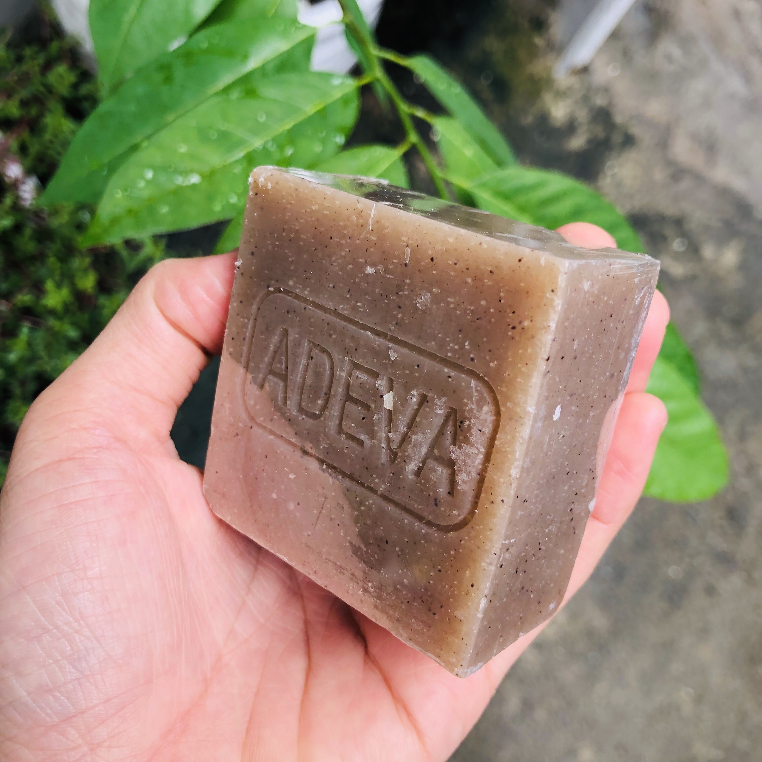 Xà phòng handmade Adeva Naturals - Xà bông Cà phê (6 bánh - 100 gr/ 1 bánh) - Xà phòng handmade với thành phần từ thiên nhiên, an toàn dịu nhẹ, cho làn da mềm mại - Không gây khô rít da