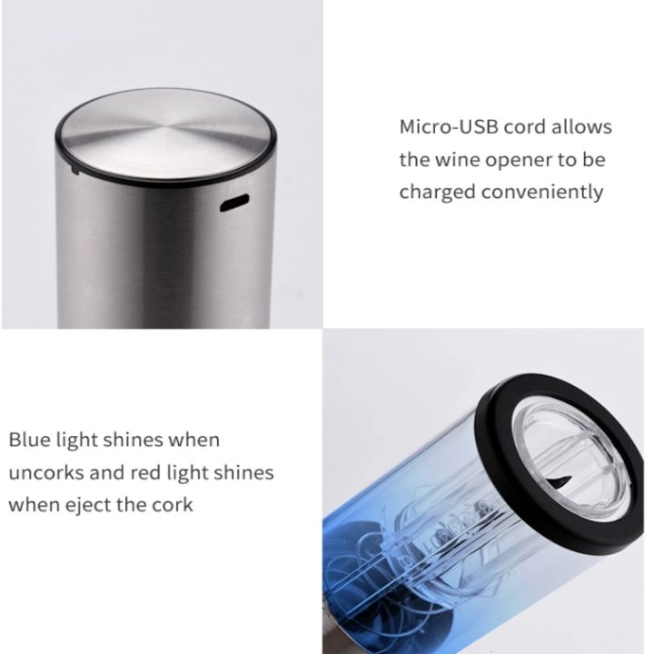 Bộ dụng cụ mở rượu vang tự động 4 trong 1 KB1-601802