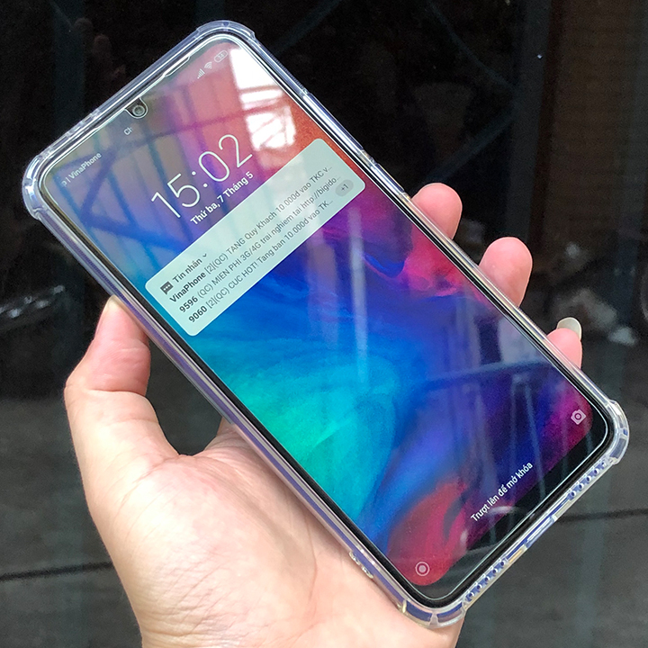 Ốp lưng Xiaomi Redmi Note 7, trong suốt chống sốc 6D